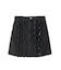 FRILL DENIM MINI SKIRT