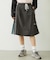 CUTOUT LOGO TRACK SKIRT