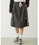 CUTOUT LOGO TRACK SKIRT