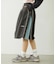 CUTOUT LOGO TRACK SKIRT