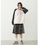 CUTOUT LOGO TRACK SKIRT