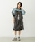 CUTOUT LOGO TRACK SKIRT