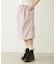 CUTOUT LOGO TRACK SKIRT