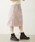 CUTOUT LOGO TRACK SKIRT