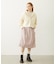 CUTOUT LOGO TRACK SKIRT