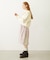 CUTOUT LOGO TRACK SKIRT