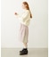 CUTOUT LOGO TRACK SKIRT