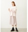 CUTOUT LOGO TRACK SKIRT
