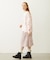 CUTOUT LOGO TRACK SKIRT