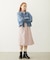 CUTOUT LOGO TRACK SKIRT