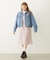 CUTOUT LOGO TRACK SKIRT