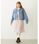 CUTOUT LOGO TRACK SKIRT
