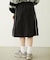 CUTOUT LOGO TRACK SKIRT