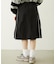 CUTOUT LOGO TRACK SKIRT