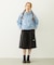 CUTOUT LOGO TRACK SKIRT