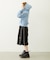 CUTOUT LOGO TRACK SKIRT