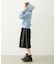 CUTOUT LOGO TRACK SKIRT