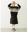 CUTOUT LOGO TRACK SKIRT