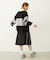 CUTOUT LOGO TRACK SKIRT
