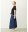ASYMMETRICAL LONG SKIRT