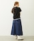 ASYMMETRICAL LONG SKIRT