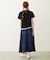 ASYMMETRICAL LONG SKIRT