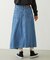 ASYMMETRICAL LONG SKIRT