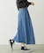 ASYMMETRICAL LONG SKIRT