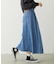 ASYMMETRICAL LONG SKIRT