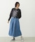ASYMMETRICAL LONG SKIRT