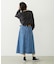 ASYMMETRICAL LONG SKIRT