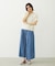 ASYMMETRICAL LONG SKIRT