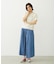 ASYMMETRICAL LONG SKIRT