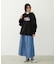 ASYMMETRICAL LONG SKIRT