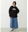 ASYMMETRICAL LONG SKIRT
