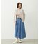 ASYMMETRICAL LONG SKIRT