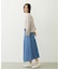 ASYMMETRICAL LONG SKIRT