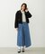 ASYMMETRICAL LONG SKIRT