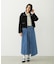 ASYMMETRICAL LONG SKIRT