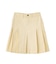 PLEATED DENIM SKIRT