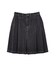 PLEATED DENIM SKIRT