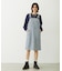 PATCH SALOPETTE SKIRT