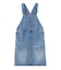 PATCH SALOPETTE SKIRT