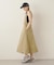 GATHERED SHOULDER DRESS