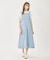 GATHERED SHOULDER DRESS