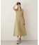 GATHERED SHOULDER DRESS