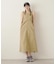 GATHERED SHOULDER DRESS