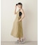 GATHERED SHOULDER DRESS