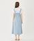 GATHERED SHOULDER DRESS
