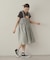 GATHERED 2WAY DRESS